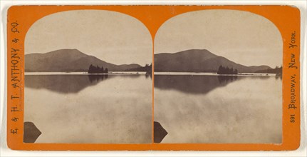 Gems of the Adirondacks. Blue Mountains; George W. Thorne, American, active 1860s - 1870s, about 1869; Albumen silver print