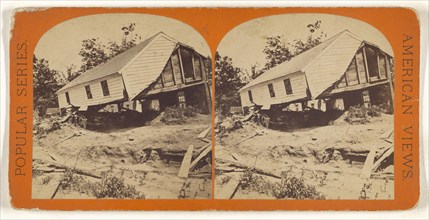 Williamsburg. House in Leeds; American; about 1864; Albumen silver print