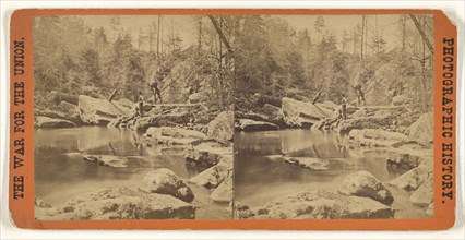 View on the top of Lookout Mountain, below Lulu Lake, Tenn; Edward and Henry T. Anthony & Co., American, 1862 - 1902