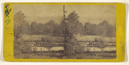 Georgetown, from Camp Cameron. A view of exquisite beauty; Edward and Henry T. Anthony & Co., American, 1862 - 1902, about 1862