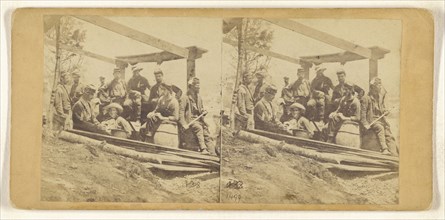 Camp Life, Army of the Potomac. Warrior's Rest; Edward and Henry T. Anthony & Co., American, 1862 - 1902, about 1862 - 1864