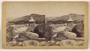 Mineral Springs - Manitou; Joseph Collier, American, born Scotland, 1836 - 1910, 1865 - 1870; Albumen silver print