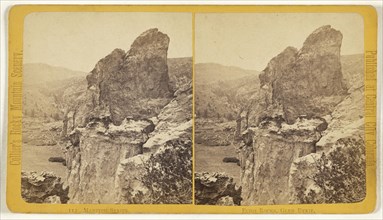 Echo Rocks, Glen Eyrie. Manitou, Colorado; Joseph Collier, American, born Scotland, 1836 - 1910, 1865 - 1870; Albumen silver
