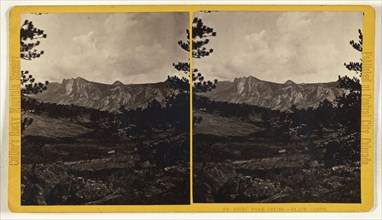 Black Canon. Estes' Park, Colorado; Joseph Collier, American, born Scotland, 1836 - 1910, 1865 - 1870; Albumen silver print