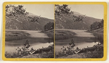 Chambers Lake, Looking West. Cache-a-la-Poudre, Colorado; Joseph Collier, American, born Scotland, 1836 - 1910, 1865 - 1870