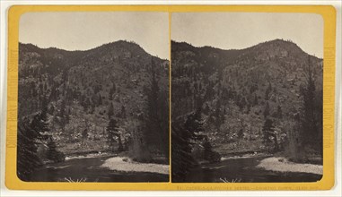 Looking Down, Glen Doe. Cache-a-la-Poudre, Colorado; Joseph Collier, American, born Scotland, 1836 - 1910, 1865 - 1870; Albumen