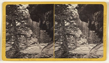 Opposite The Dome, Looking Down. Boulder, Colorado; Joseph Collier, American, born Scotland, 1836 - 1910, 1865 - 1870; Albumen