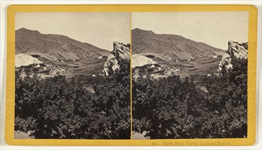 From Bear Creek Looking North. Colorado; Joseph Collier, American, born Scotland, 1836 - 1910, 1865 - 1870; Albumen silver