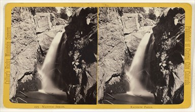 Rainbow Falls. Manitou, Colorado; Joseph Collier, American, born Scotland, 1836 - 1910, 1865 - 1870; Albumen silver print