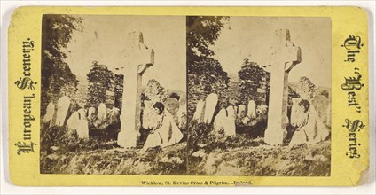 Wicklow, St. Kevins Cross & Pilgrim. - Ireland. European Scenery. The  Best  Series; 1860s; Albumen silver print