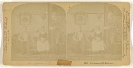 Circumstantial Evidence; Franklin G. Weller, American, 1833 - 1877, 1891; Albumen silver print