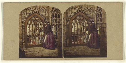 Broken Vows; London Stereoscopic Company, active 1854 - 1890, about 1860; Hand colored Albumen silver print