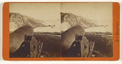 A View from Fort Point; Attributed to Eadweard J. Muybridge, American, born England, 1830 - 1904, about 1870; Albumen silver