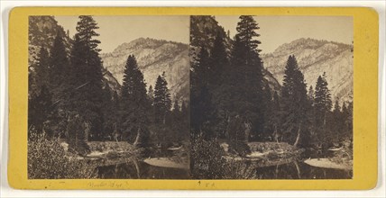 Yosemite Valley; about 1868; Albumen silver print