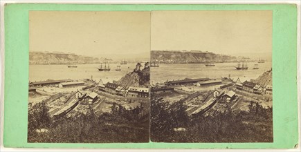 View of Quebec, From the Grand Trunk Depot, Point Levi; L.P. Vallée, Canadian, 1837 - 1905, active Quebéc, Canada, about 1870