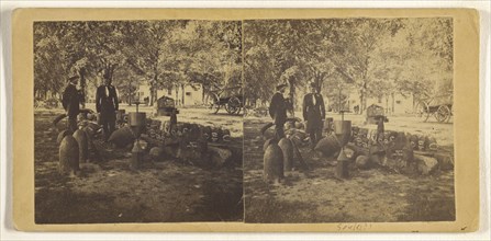 Confederate Arsenal, Charleston, South Carolina; Attributed to John P. Soule, American, 1827 - 1904, about 1865; Albumen silver