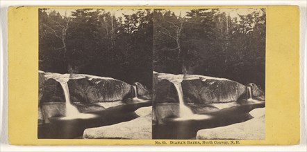 Diana's Baths, North Conway, N.H; John P. Soule, American, 1827 - 1904, 1861 - 1862; Albumen silver print
