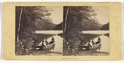 Profile Lake; John P. Soule, American, 1827 - 1904, 1861 - 1862; Albumen silver print