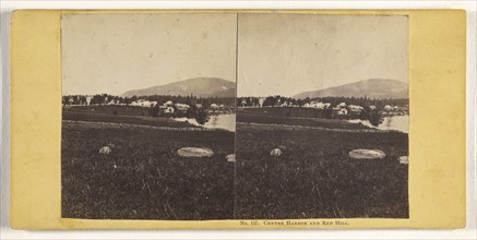 Centre Harbor and Red Hill; John P. Soule, American, 1827 - 1904, about 1861; Albumen silver print