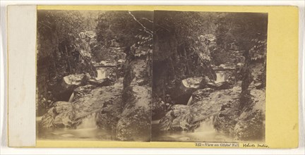 View on Gibbs' Fall; John P. Soule, American, 1827 - 1904, about 1861; Albumen silver print