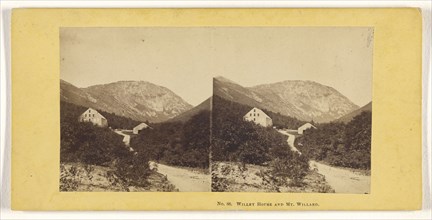 Willey House and Mt. Willard; John P. Soule, American, 1827 - 1904, about 1861; Albumen silver print