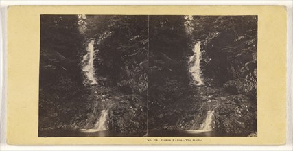 Gibbs Fall - The Grotto; John P. Soule, American, 1827 - 1904, about 1861; Albumen silver print