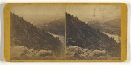 View of Bellows Falls, Vermont; Preston William Taft, American, born 1827, about 1875; Albumen silver print