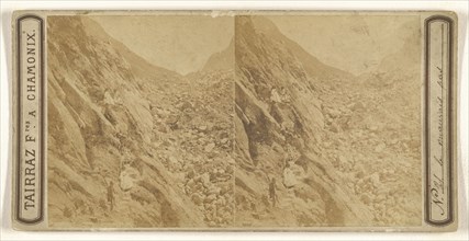 le mauvais pas; Tairraz & Cie; about 1865; Albumen silver print