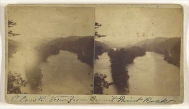 View from Summit Point Rock, North Carolina; Nat. W. Taylor, American, active 1880s - 1890s, 1870s; Albumen silver print