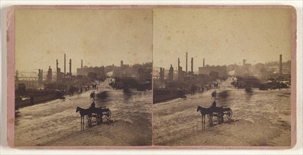 View of the Ruins of the Great Conflagration at Haverhill, Mass., Feb. 17 & 18, 1882; P.W. Tennant, American, active 1870s