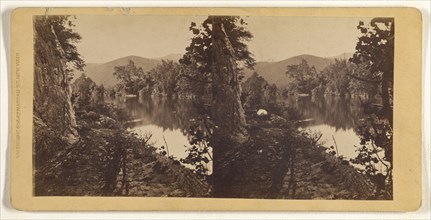 River view, North Carolina; George W. Thorne, American, active 1860s - 1870s, 1870s; Albumen silver print