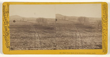 High Water Mark of the Rebellion - Bloody Angle; William H. Tipton, American, 1850 - 1929, active Gettysburg, Pennsylvania