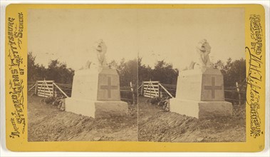 First Vermont Brigade Monument at Gettysburg, Pa; William H. Tipton, American, 1850 - 1929, active Gettysburg, Pennsylvania