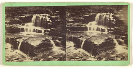 Division Falls. Moravia, N.Y; T.T. Tuthill, American, active Moravia, New York 1870s, 1870s; Albumen silver print
