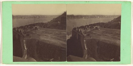 Quebec. Durham Terrace; L.P. Vallée, Canadian, 1837 - 1905, active Quebéc, Canada, 1865 - 1875; Albumen silver print