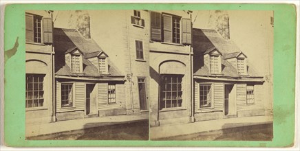 Quebec. House where the body of Montgomery was deposited 1775; L.P. Vallée, Canadian, 1837 - 1905, active Quebéc, Canada, 1865