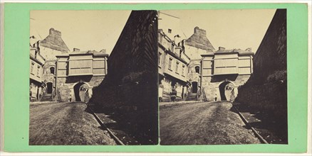 Prescott Gate, South, L.P. Vallée, Canadian, 1837 - 1905, active Quebéc, Canada, 1865 - 1874; Albumen silver print