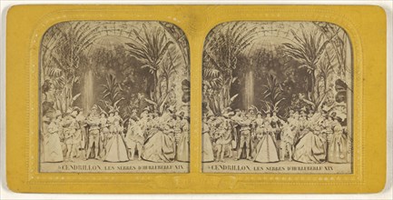 Cendrillon. Les Serres d'Hurluberlu XIX; Adolphe Block, French, 1829 - about 1900, 1860s; Hand-colored Albumen silver print