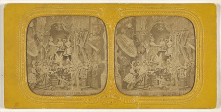 Une Exposition Infernale; Adolphe Block, French, 1829 - about 1900, 1860s; Hand-colored Albumen silver print