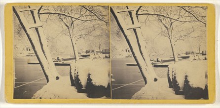 First snow of the season on Tarr Farm November 6th,65; Wager, American, active Pennsylvania 1860s, November 6, 1865; Albumen