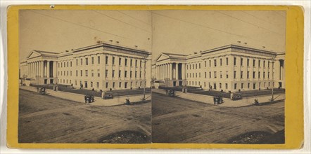 United States Patent Office; George D. Wakely, American, active 1856 - 1880, 1866; Albumen silver print
