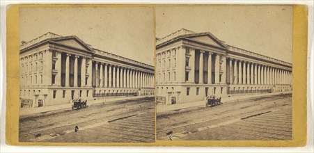 United States Treasury; George D. Wakely, American, active 1856 - 1880, 1866; Albumen silver print