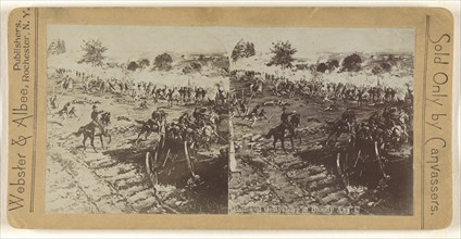 Battle of Gettysburg at Bloody Angle; Webster & Albee; 1890s; Gelatin silver print