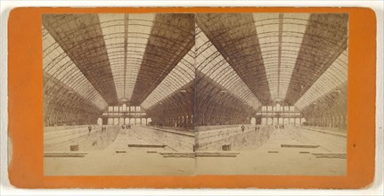 Grand Central Depot.,interior., New York; Attributed to Peter F. Weil, American, active New York, New York 1860s - 1870s