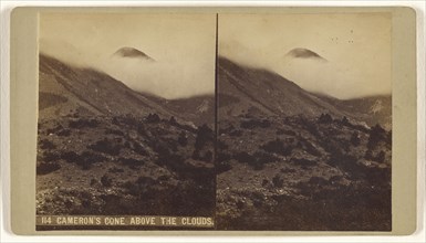 Cameron's Cone Above The Clouds; Charles Weitfle, American, 1836 - after 1884, about 1880; Albumen silver print