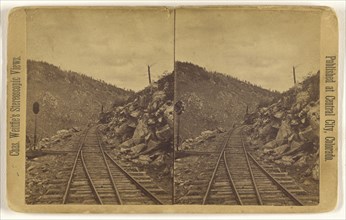 View on the Colorado Central R.R. from Black Hawk to Central City, Colorado; Charles Weitfle American, 1836 - after 1884