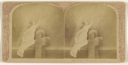 Rock of Ages, The Ascension., Franklin G. Weller, American, 1833 - 1877, 1876; Albumen silver print