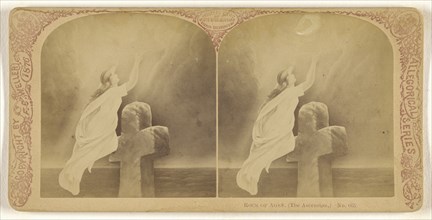 Rock of Ages, The Ascension., Franklin G. Weller, American, 1833 - 1877, 1876; Albumen silver print