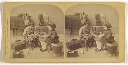 A Doubtful Case; Franklin G. Weller, American, 1833 - 1877, 1872; Albumen silver print