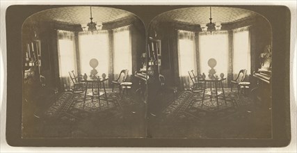 Parlor at 427 1st ,08; Julius M. Wendt, American, active 1900s - 1910s, 1908; Gelatin silver print
